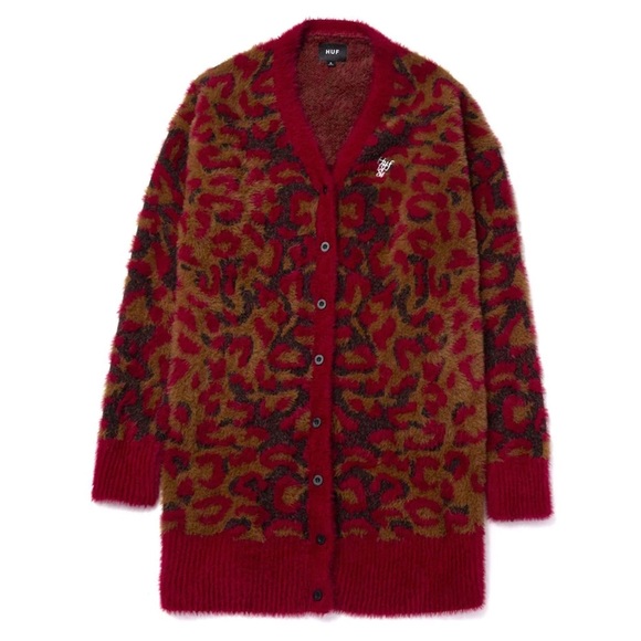 HUF Leopard Knit Duster - Picture 7 of 9